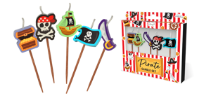 Pirate Candle 5 Pack