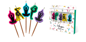 Yoga Candles 5 Pack