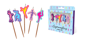 Gymnastics Candles 5 Pack