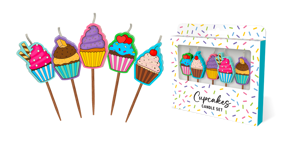 Cupcakes Candle 5 Pack