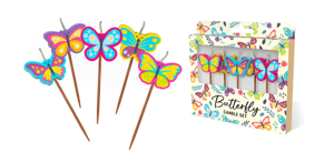 Butterflies Candle 5 Pack