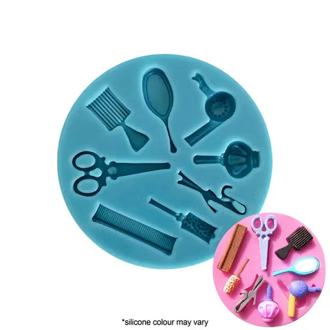 Hairdressers Silicone Mould — Red Fox Party Supplies