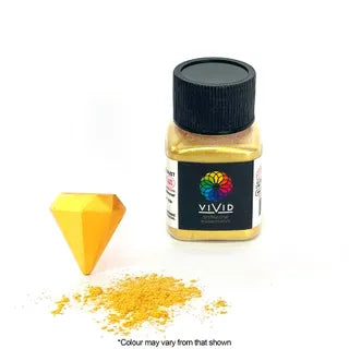 Vivid Super Gold Edible Metallic Dust 10 Grams