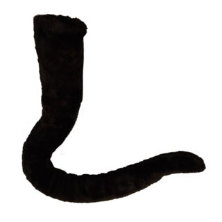 Long Black Cat Tail With Wire