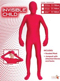 Invisible Child Red Large Size 10-12 145cm