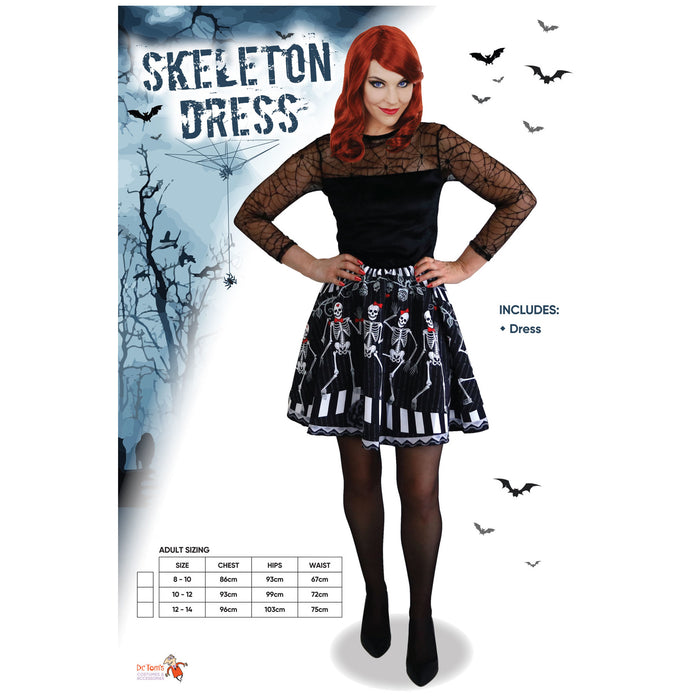 Skeleton Dress Size 12 to 14