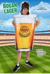 Bogan Lager Beer Costume