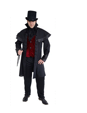 Victorian Vampire Adult Costume - Large