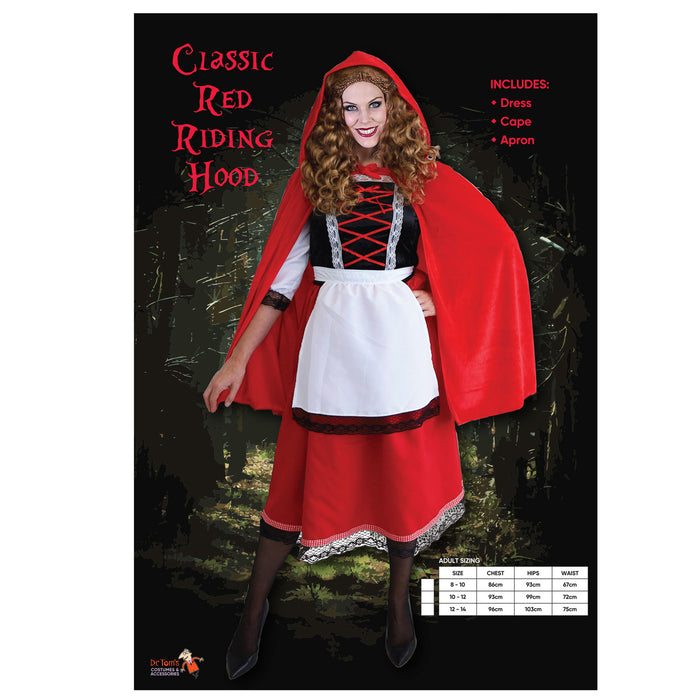 Classic Red Riding Hood 12-14