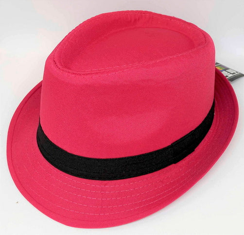 Pink Hat Black Band