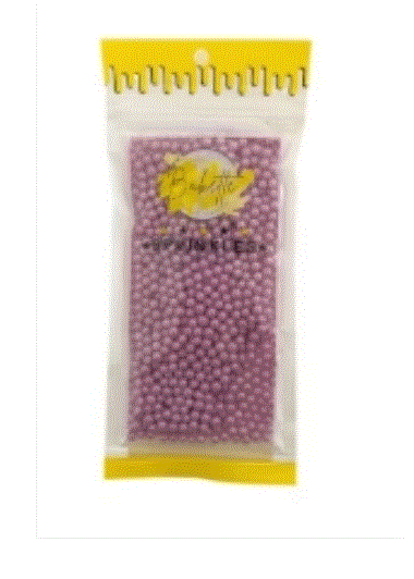 Pearly Purple Sugar Pearls 4mm 56g