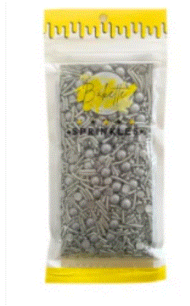 Make Your Mix Silver Sprinkle Mix 56g