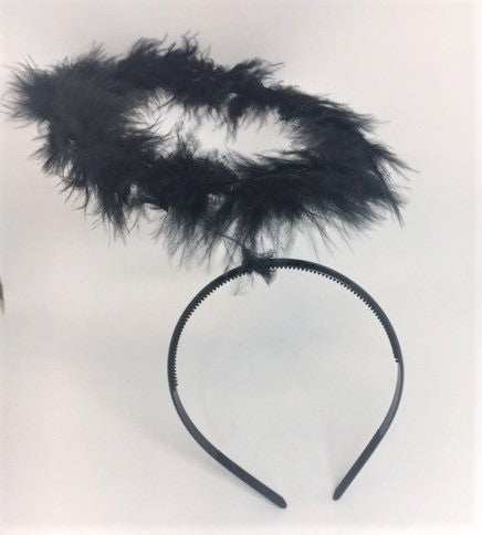 Halo Black Feather