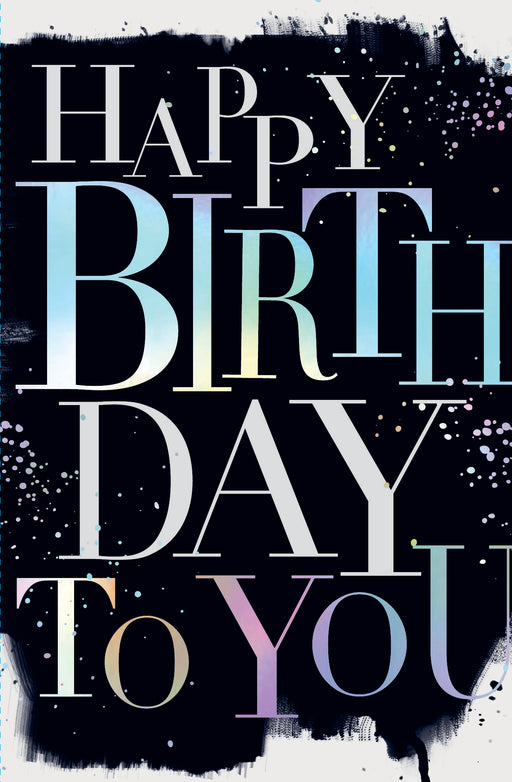 "Happy Birthday To You" Card