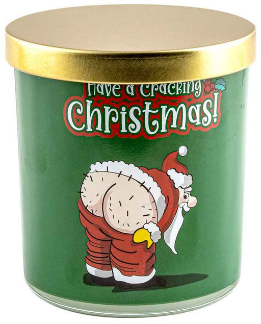 Have A Cracking Christmas Novelty Cinnamon Scented Candle