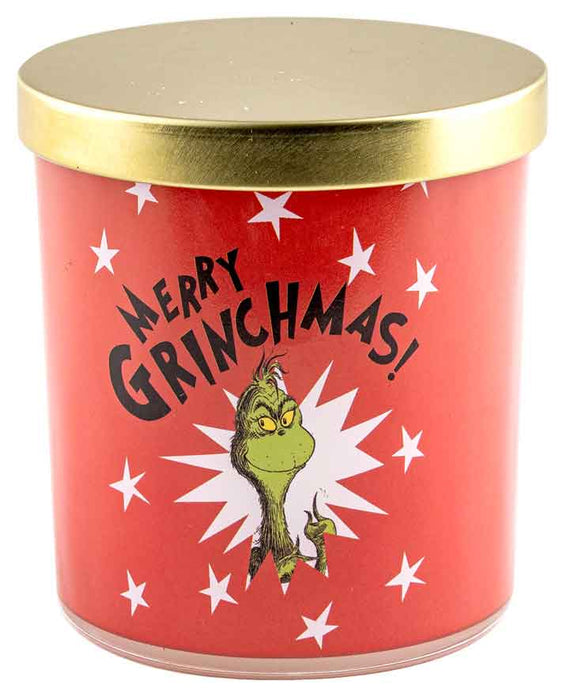 Merry Grinchmas Novelty Cinnamon Scented Candle