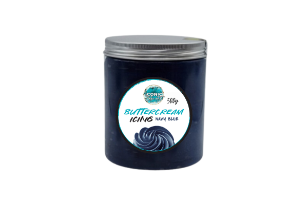 Navy Buttercream 500g Ready To Use