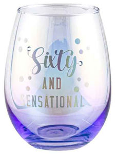 60th Stemless Holographic Glass 560ml