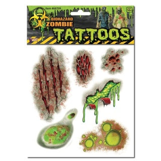 Biohazard Zombie Tattoos