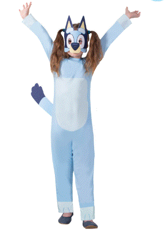 Bluey Kids Costume 6-8 Years