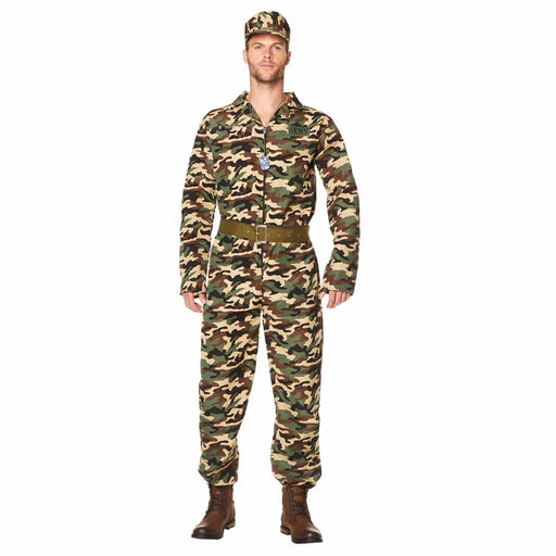 Adult Camo Costume Extra Large