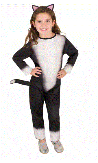 Cat Kids Costume 3-5 Years