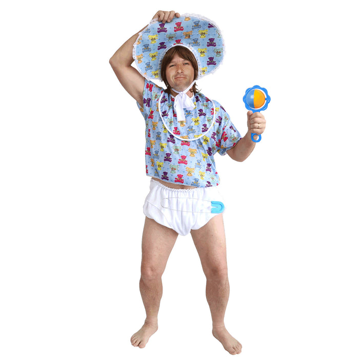 Baby Boomer Costume Blue 106cm