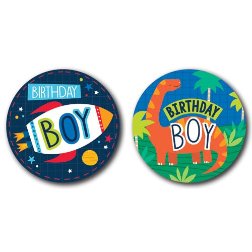 Birthday Boy Small Badge