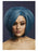 Fever Savanna Wig, True Blend, Petrol Blue, Asymmetric Bob, Side Parting, 30cm/ 12inch