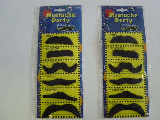 Stylish Moustaches 6 Pack