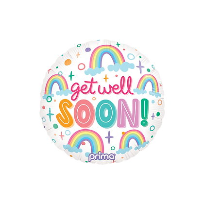 Get Well Soon! Foil Balloon 18''