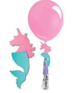 Mermicorn Balloon Tassel 45cm