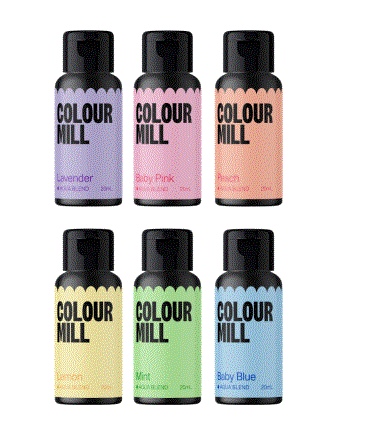 Colour Mill 20ml - Pastel Aqua Blend Pack Of 6