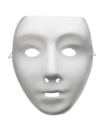 Robot Mask White