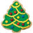 Wilton Christmas Tree Comfort Grip Stainless Steel Cookie Cutter