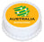 Australia Socceroos Round Edible Icing Image - 6.3 Inch / 16cm