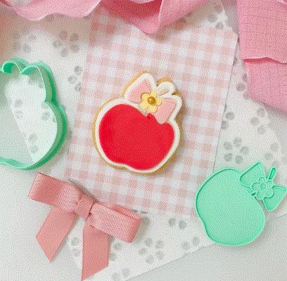 Apple Bow - Bento Minis Cutter Set (Sweet P)