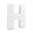 LED Alpha Light White Letter H