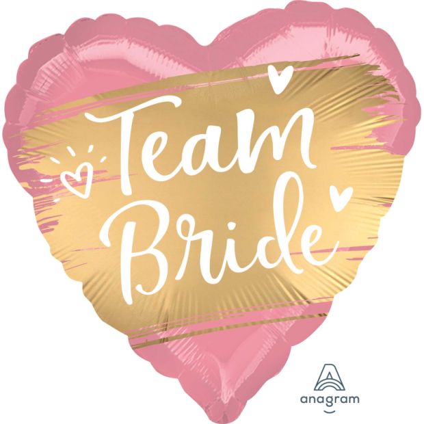 Foil Balloon Team Bride 45 cm