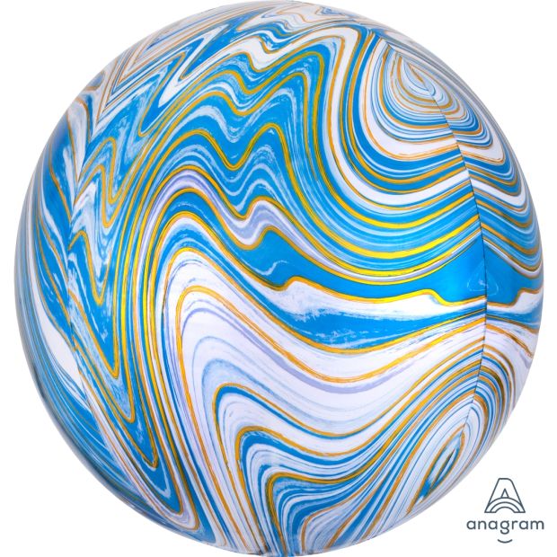 Anagram Marblez Blue Orb 40cm (16'')