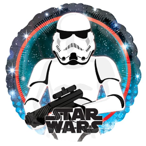 Star Wars Galaxy Stormtrooper Foil Balloon 45cm