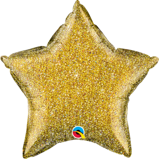 Foil Star Gold Glittergraphic 51cm