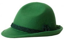 Green Fedora Hat