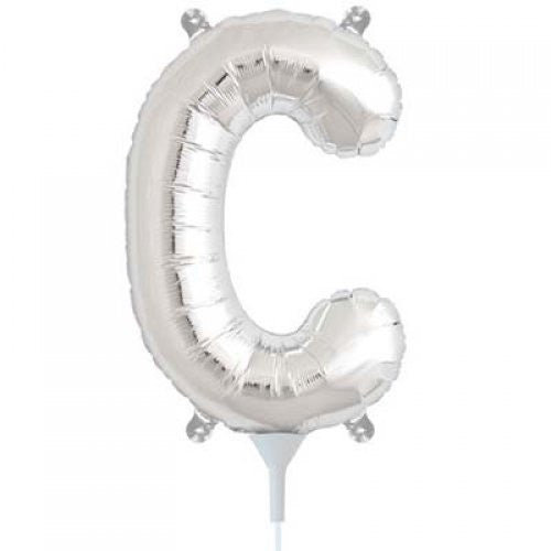 16'' Silver Foil Balloon Alpha C