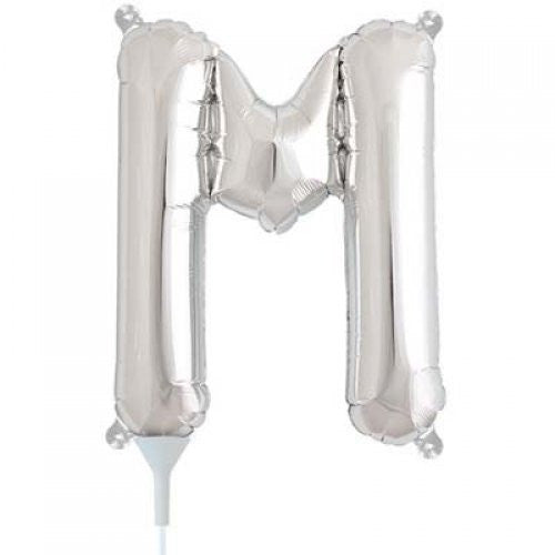 16'' Silver Foil Balloon Alpha M