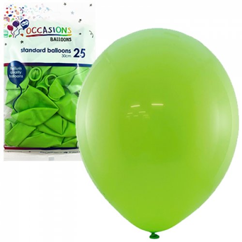 Standard Balloons 25 Pack 30cm