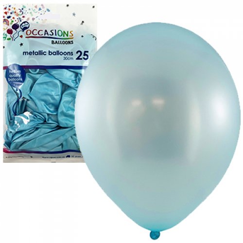 Metallic Balloons 25 pack 30cm