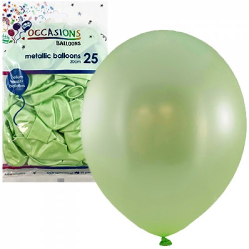 Metallic Balloons 25 pack 30cm