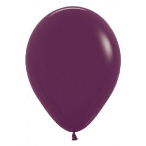 Decrotex 100 Pack Standard/Fashion Merlot 30cm Balloon