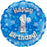 Blue Foil Holographic Happy Birthday 46cm Assorted Ages